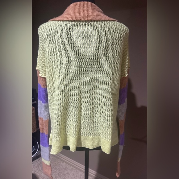 Free People Ives Cashmere Pullover Top Sz M - Picture 4 of 6